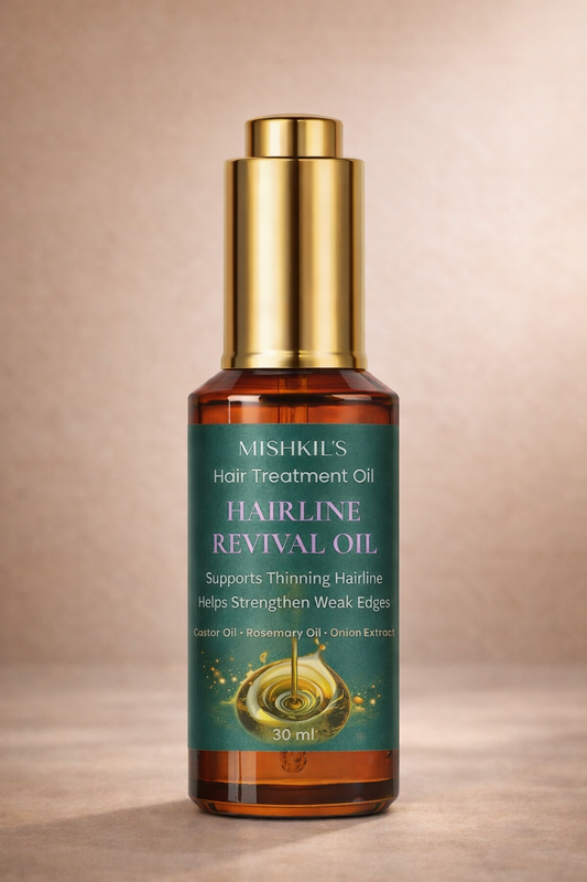 Hair Revival Oil 30ml | Rosemary & Onion Oil for Hair Regrowth, Strength & Weekly Scalp Repair