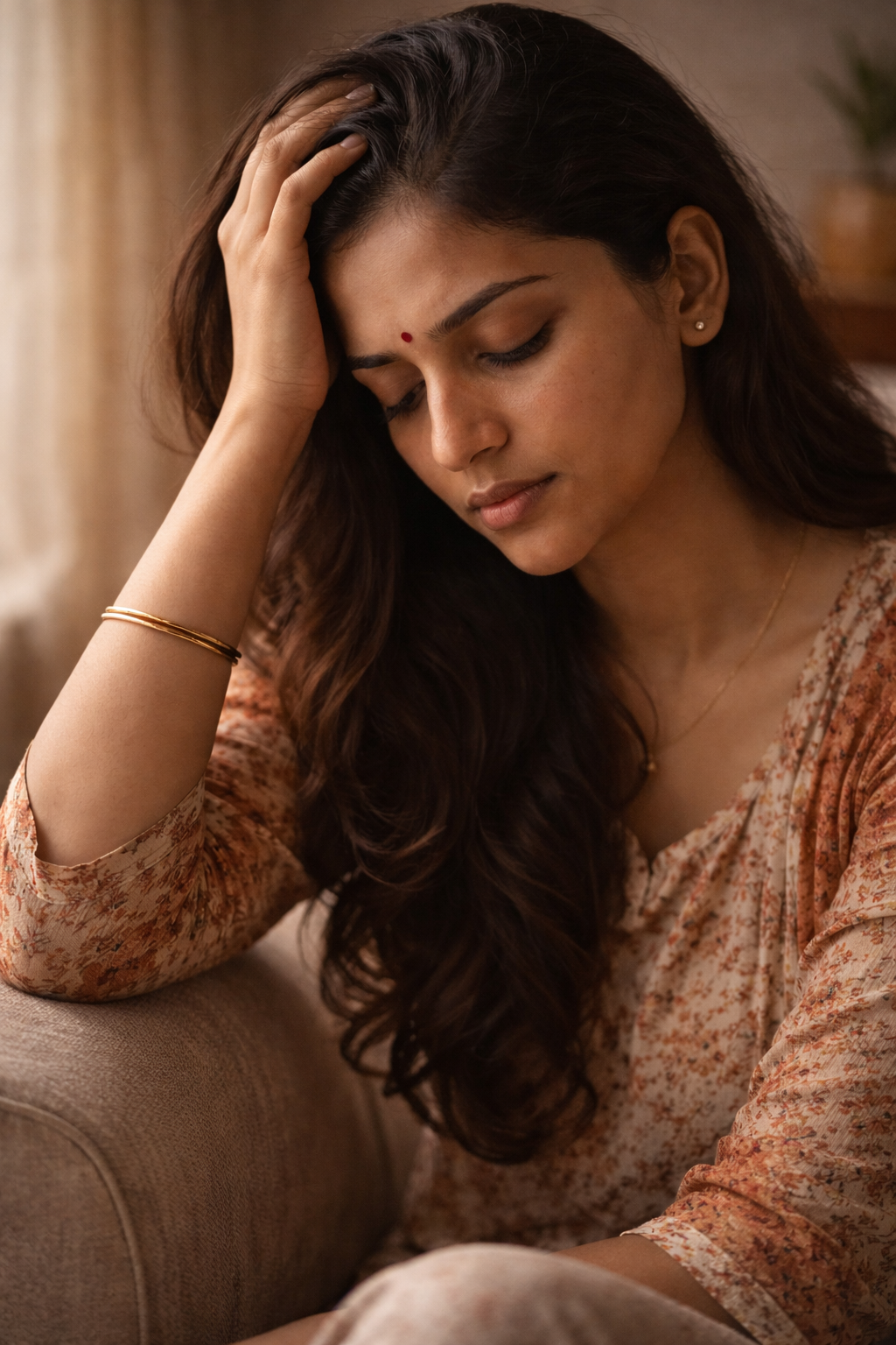 Stress Relief Oil 30ml | Brahmi & Coconut Oil for Mental Relaxation, Head Massage & Weekly Stress Care