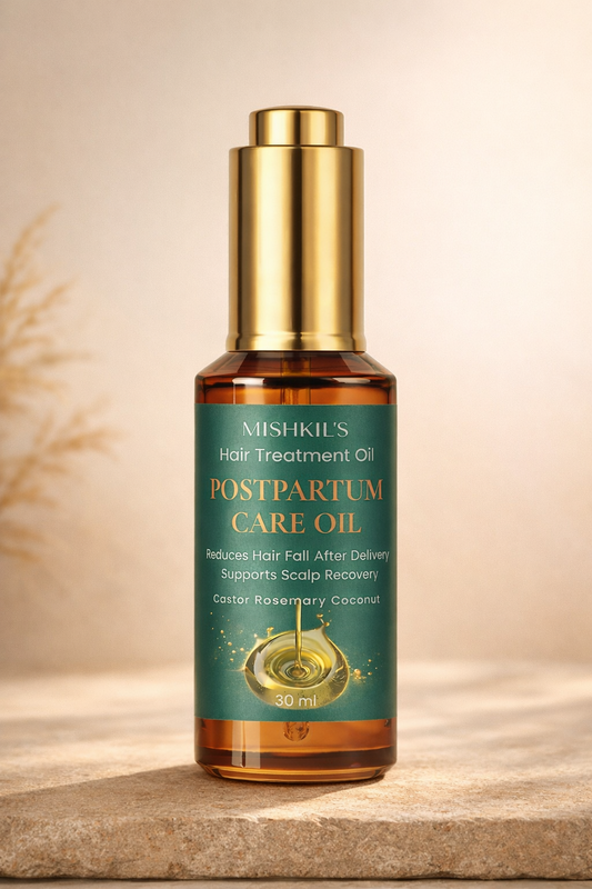 Postpartum Hairfall Treatment Oil 30ml | Daily Hair Fall Control & Scalp Nourishment for New Mothers